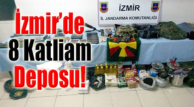PKK’nın ‘Ege açılımı’ çökertildi: İzmir’de katliam depoları!