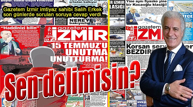 Salih Erkek o soruyu cevapladı: &quot;Sen deli misin?&quot;