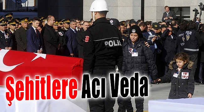 Şehitlere en acı veda!
