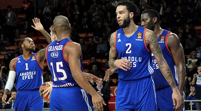 Anadolu Efes&#039;in gücü yetmedi