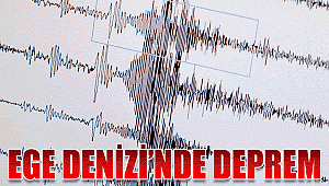 Ege Denizi'nde 5,0 büyüklüğünde deprem meydana geldi