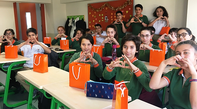 El Bab’taki Mehmetçiğe miniklerden uğurlu hediye