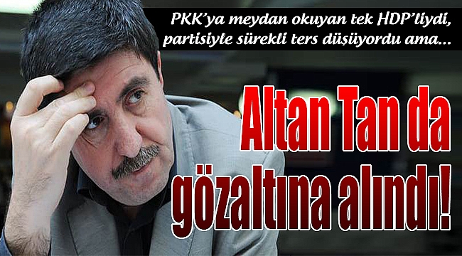 HDP'nin muhafazakar vekiline gözaltı şoku!