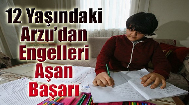 İzmir'de yürüme engelli Arzu'nun alkışlanacak azmi