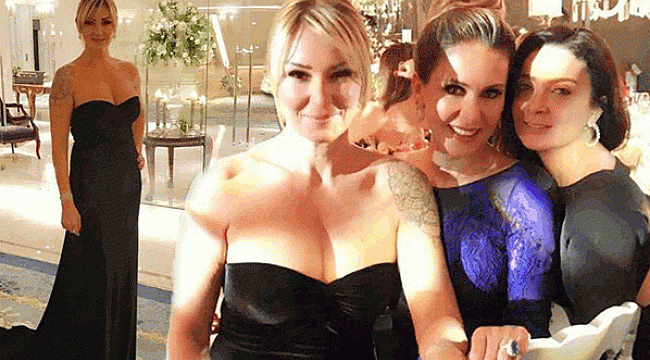 Sosyetenin gündemi Pınar’ın ‘dekoltesi’ !