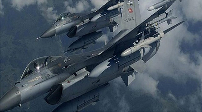 TSK: 23 hedef vuruldu, 20 terörist öldürüldü
