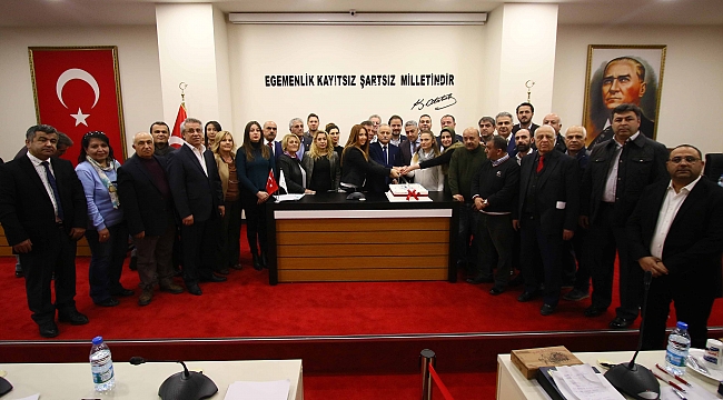 Yılın ilk meclisi yeni binada