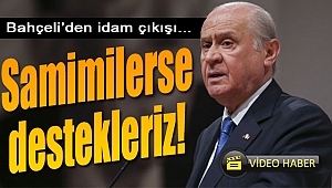 Bahçeli'den idam çıkışı: "Samimilerse..."