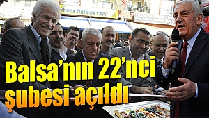 Balsa Unlu Mamülleri'nin 22'nci şubesi Buca Erdem Caddesi'nde açıldı