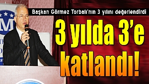 Başkan ilçesini değerlendirdi: "3 yılda 3'e katladık"