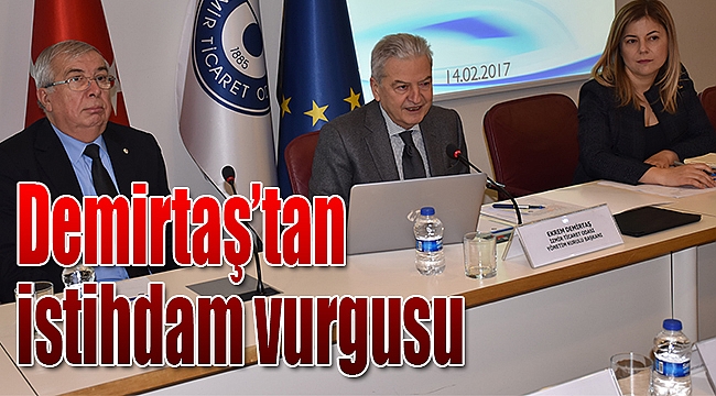 Demirtaş&#039;tan istihdam vurgusu