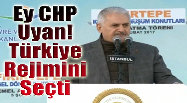 'Ey CHP uyan! Türkiye rejimini seçti'