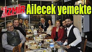 Gazetem İzmir ailesi yemekte bir araya geldi
