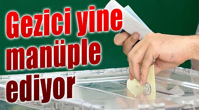 Gezici manipülasyona başladı: &quot;İşte referandum anket sonuçları!&quot;