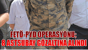 İzmir'de FETÖ operasyonunda 8 asker alındı
