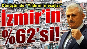 İzmir dönüşümü için Yıldırım mesaj!