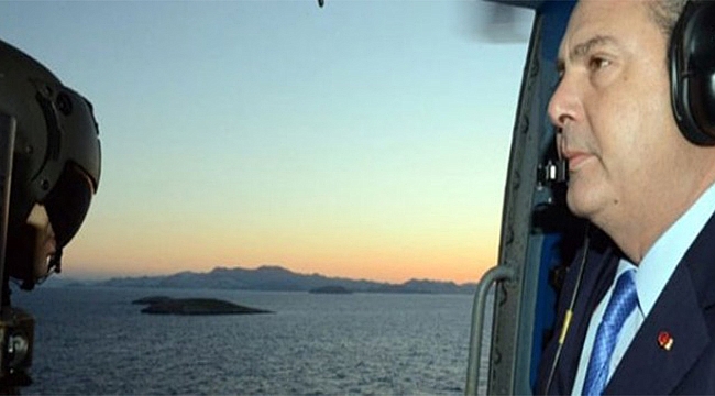 Kammenos Kardak&#039;a çelenk bıraktı!