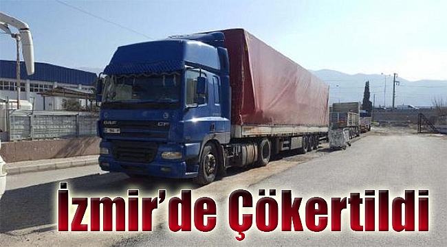 ‘TIR çetesi’ İzmir’deki operasyonla çökertildi!