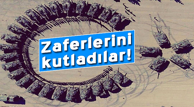 Zırhlı Tugay El Bab zaferini böyle kutladı!
