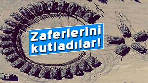 Zırhlı Tugay El Bab zaferini böyle kutladı!