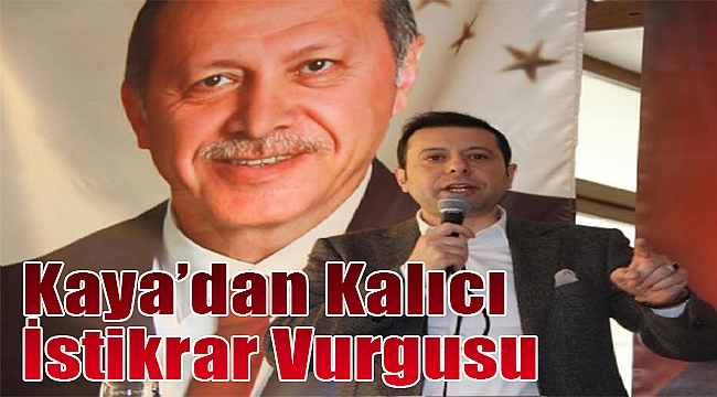 AK Parti&#039;li Kaya&#039;dan 3 ilçede referandum mesaisi