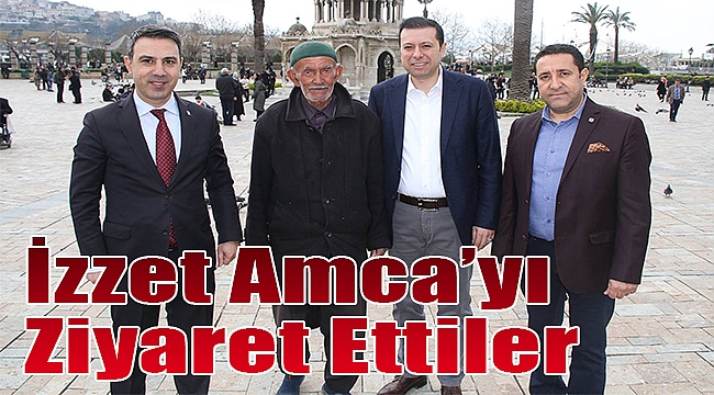 AK Partili Kaya'dan İzzet Amca'ya geçmiş olsun ziyareti