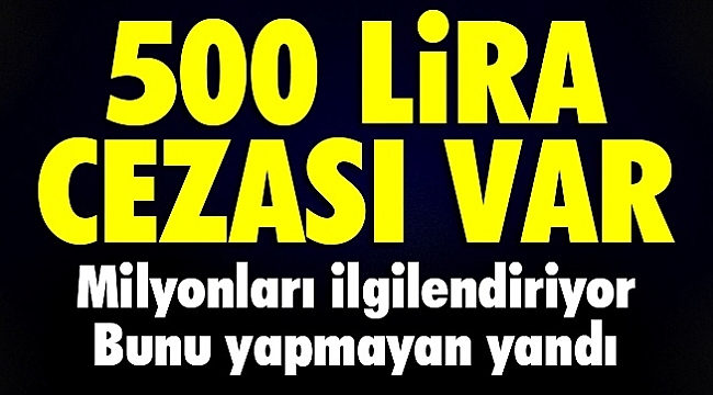 ARAÇ SAHİPLERİ DİKKAT!