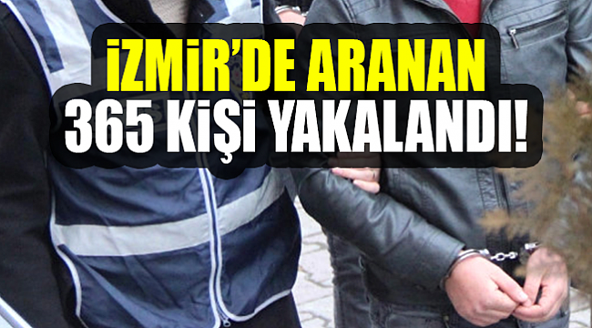 Aranan 325 Kişi Yakalandı