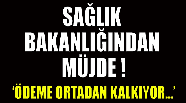 Artık vatandaş ödeme yapmayacak