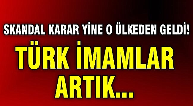 Belçika'dan Türk imamlara vize engeli