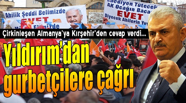 Çirkinleşen Almanya&#039;ya Kırşehir&#039;den cevap!