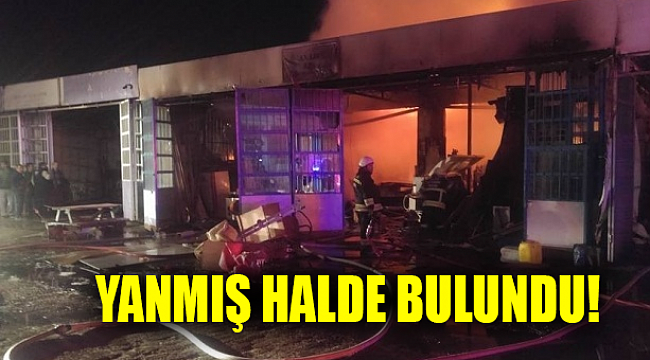 Kuşadası’nda iş yeri yangını: 1 ölü