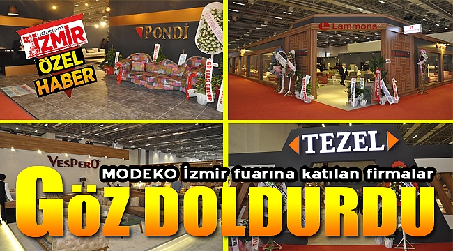 MODEKO'da firmalar göz doldurdu
