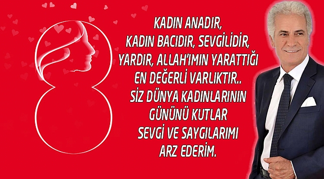 SALİH ERKEK KADINLAR GÜNÜNÜ KUTLADI