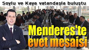 Soylu ve Kaya’dan "Evet" mesaisi