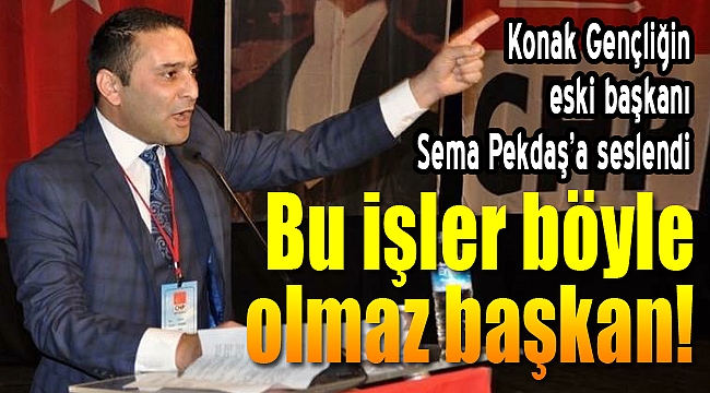 Tarık Akbaba&#039;dan Sema Pekdaş&#039;a: &quot;Bu İşler Böyle Olmaz Başkan&quot;