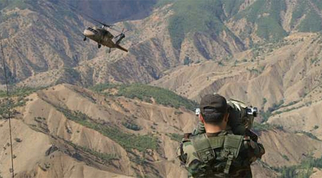 Tunceli&#039;de teröristler tespit edildi, operasyon başladı