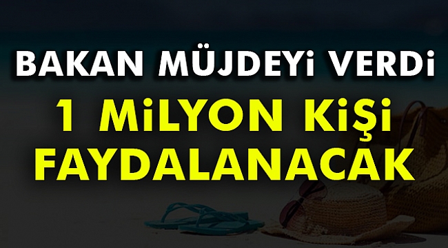 1 milyon emekliye tatil promosyonu