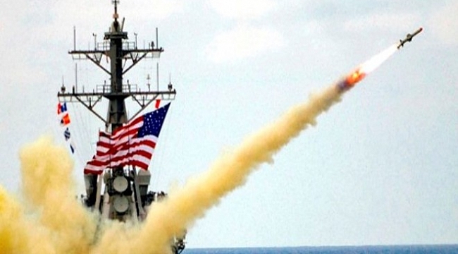 ABD Suriye'yi vurdu: O üsse onlarca füze!