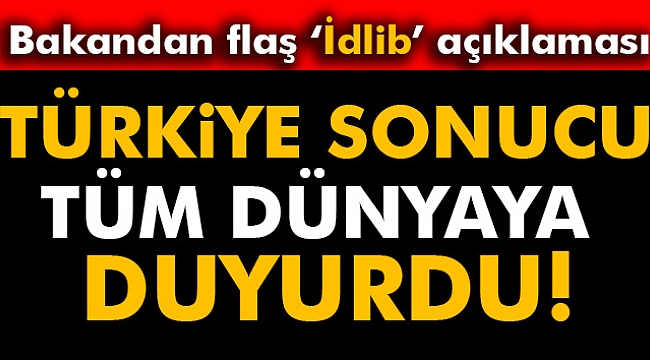 Bakan Bozdağ açıkladı: "İdlip de kimyasal silah..."