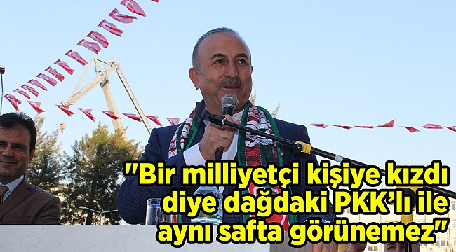 "Bir milliyetçi kişiye kızdı diye dağdaki PKK’lı ile aynı safta görünemez"