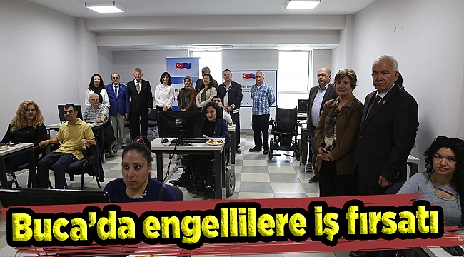 Buca’da engellilere iş fırsatı