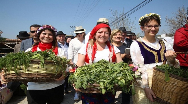 Buca'da neşe dolu hafta sonu: Ot şenliği