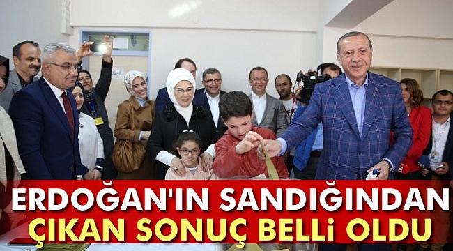 Cumhurbaşkanı Erdoğan&#039;ın oy kullandığı sandıktan 205 “evet” çıktı