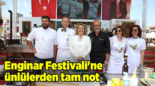 Enginar Festivali&#039;ne ünlülerden tam not