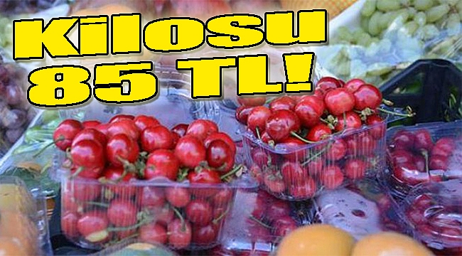 İlk hasadı yapıldı: Kilosu 85 lira!