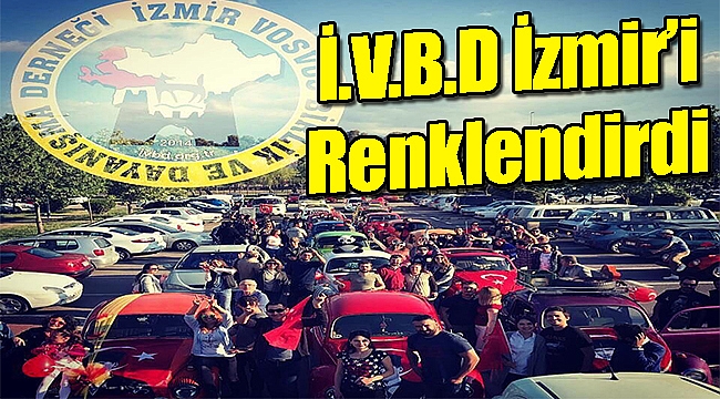 İzmir&#039;i Renklendirdiler