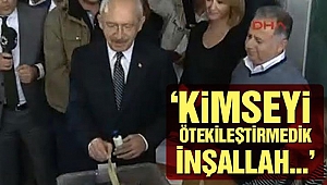 Kemal Kılıçdaroğlu oyunu kullandı
