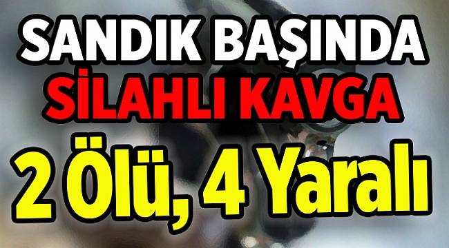 Oy kullanımında kan aktı