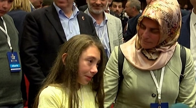 Erdoğan’ı görmek için dakikalarca ağladı